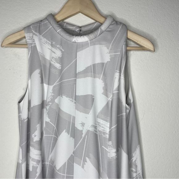 Keepsake Sun Up Mini Dress In Brush Stroke Print - Picture 3 of 7